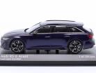 Audi RS 6 Avant 建设年份 2019 紫色 金属的 1:43 Minichamps