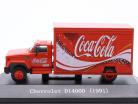 Chevrolet D14000 Coca-Cola camiones de reparto Año de construcción 1991 rojo 1:72 Edicola