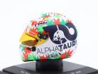 Yuki Tsunoda #22 Scuderia AlphaTauri Italien GP formel 1 2023 hjelm 1:5 Spark