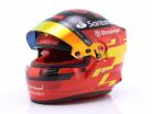 Carlos Sainz #55 Scuderia Ferrari formula 1 2024 casco 1:2 Bell