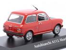 Autobianchi A112 Abarth Byggeår 1974 rød / sort 1:43 Minichamps