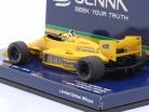 Ayrton Senna Lotus 99T Dirty Version #12 Sieger Monaco GP Formel 1 1987 1:43 Minichamps