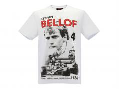 Stefan Bellof Tシャツ Podium GP モナコ 1984 白 / 赤 / 黒