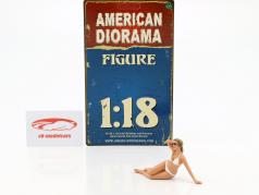 календарь девушка июнь в бикини 1:18 American Diorama