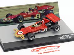 Emerson Fittipaldi Lotus 72D #8 Alemanha GP Fórmula 1 1971 1:43 Altaya