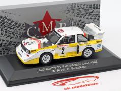 Audi Quattro Sport E2 #2 4. Rallye Monte Carlo 1986 Röhrl, Geistdörfer 1:43 CMR