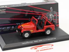 Sarah Conner's Jeep CJ-7 année de construction 1983 film Terminator (1984) rouge 1:43 Greenlight