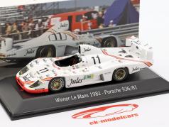Porsche 936 #11 获奖者 24h LeMans 1981 Jacky Ickx, Derek Bell 1:43 Spark