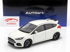 Ford Focus RS year 2016 frozen white 1:18 AUTOart