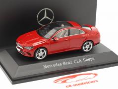 Mercedes-Benz CLA Coupe (C118) 築 2019 木星 赤 1:43 Spark