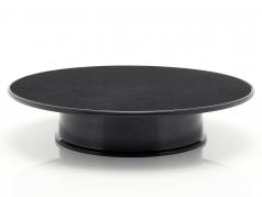 ターンテーブル 直径 ca. 25,5 cm 以下のために モデルカー で スケール 1:18 黒 AUTOart