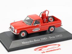 Mercedes-Benz 220D Pick-Up Tecin year 1972 red 1:43 Altaya