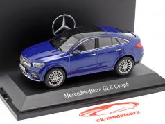 Mercedes-Benz GLE Coupe C167 блестящий синий 1:43 iScale