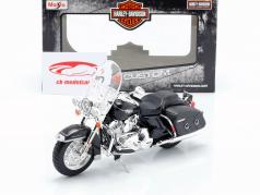 Harley Davidson FLHRC Road King Classic 2013 zwart 1:12 Maisto