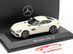 Mercedes-Benz AMG GT Coupe (C190) designo бриллиантово-белый bright 1:43 Norev