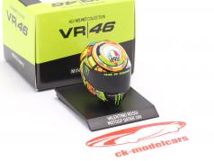 Valentino Rossi MotoGP Qatar 2011 AGV hjelm 1:10 Minichamps