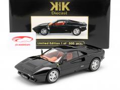 Ferrari 288 GTO Bouwjaar 1984 zwart 1:18 KK-Scale