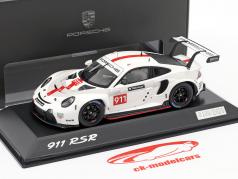 Porsche 911 (992) RSR WEC 2019 презентация версия 1:43 Spark