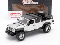 Jeep Gladiator год 2020 Форсаж 9 (2021) silver 1:24 Jada Toys