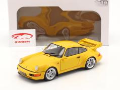 Porsche 911 (964) 3.8 RS Année de construction 1990 vitesse jaune 1:18 Solido