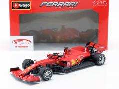 Sebastian Vettel Ferrari SF1000 #5 オーストリア語 GP 式 1 2020 1:18 Bburago