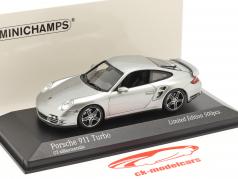 Porsche 911 (997) Turbo 建設年 2006 GTシルバー メタリック 1:43 Minichamps