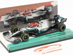 L. Hamilton Mercedes-AMG F1 W10 #44 モナコ GP F1 世界チャンピオン 2019 1:43 Minichamps