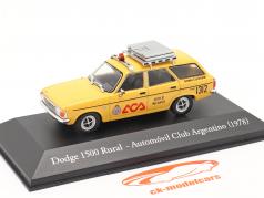 Dodge 1500 Rural Club automobile Argentine 1978 jaune 1:43 Altaya