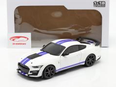 Ford Mustang Shelby GT500 Fast Track Bouwjaar 2020 Wit 1:18 Solido