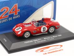 Ferrari TR60 #11 勝者 24h LeMans 1960 Gendebien, Frere 1:43 Ixo