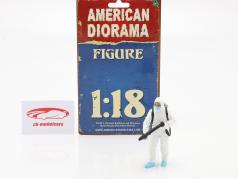 数字 1 Hazmat Crew 1:18 American Diorama