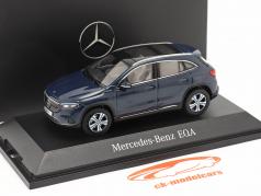 Mercedes-Benz EQA (H243) bouwjaar 2021 denim blauw 1:43 Herpa