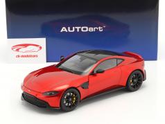 Aston Martin Vantage 建設年 2019 hyper 赤 1:18 AUTOart