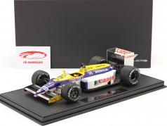 Nelson Piquet Williams FW11 #6 公式 1 1986 和 展示柜 1:18 GP 复制品