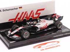 Mick Schumacher Haas VF-20 #50 Abu Dhabi Test формула 1 2020 1:43 Minichamps