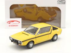 Renault 17 (R17) MK1 Год постройки 1976 желтый 1:18 Solido