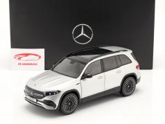 Mercedes-Benz EQB Byggeår 2021 iridium sølv 1:18 NZG