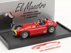 J.M. Fangio / P. Collins Ferrari D50 #20 2-й Монако GP формула 1 1956 1:43 Brumm