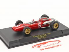 Ludovico Scarfiotti Ferrari 312/66 #6 vencedora italiano GP Fórmula 1 1966 1:43 Altaya