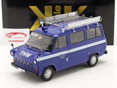 Ford Transit MK1 Van THW Cologne 1965-1970 bleu / blanche 1:18 KK-Scale