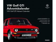 Volkswagen VW Golf GTI Adventskalender: VW Golf GTI 1976 rot 1:43 Franzis