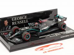 George Russell Mercedes-AMG F1 W11 #63 Sakhir GP Fórmula 1 2020 1:43 Minichamps