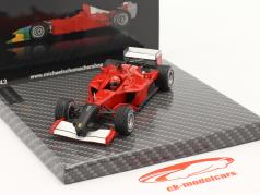 Michael Schumacher Ferrari F2001 #1 italiano GP Fórmula 1 Campeão mundial 2001 1:43 Ixo