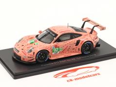 Porsche 911 RSR #92 班级 优胜者 LMGTE Pro Pink Pig 24h LeMans 2018 1:43 Spark