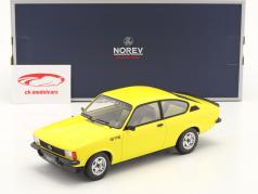 Opel Kadett C GT/E Byggeår 1977 gul 1:18 Norev