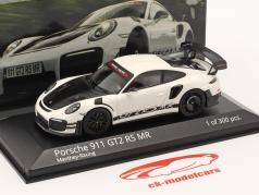 Porsche 911 (991 II) GT2 RS MR Manthey Racing bianco / Nero 1:43 Minichamps
