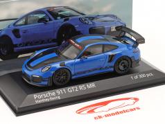 Porsche 911 (991 II) GT2 RS MR Manthey Racing синий 1:43 Minichamps