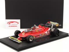 Gilles Villeneuve Ferrari 312T4 #12 holandés GP fórmula 1 1979 1:18 GP Replicas