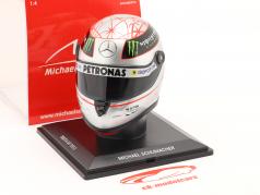 Michael Schumacher Mercedes AMG Petronas 300-й F1 GP Spa 2012 шлем 1:4 Schuberth