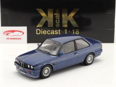 BMW Alpina B6 3.5 (E30) Anno di costruzione 1988 blu metallico 1:18 KK-Scale
